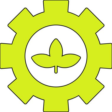 dişli dişli ikonu. vektör illüstrasyonu