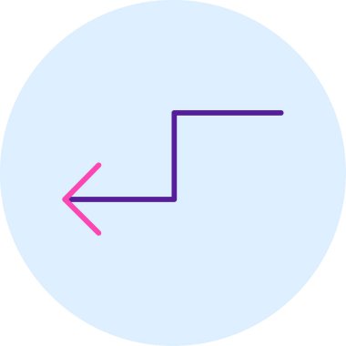 Oklar. Web simgesi basit illüstrasyon