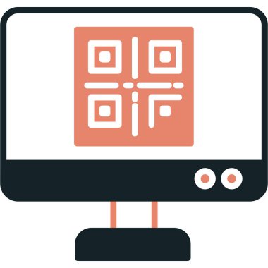 QR code vektör çizim