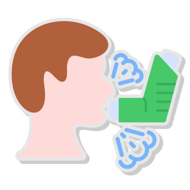 Sigara vektörü illüstrasyon tasarımı ile insan elini tutmak