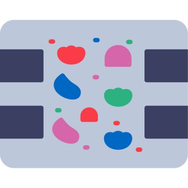 yiyecek web vektör illüstrasyonu