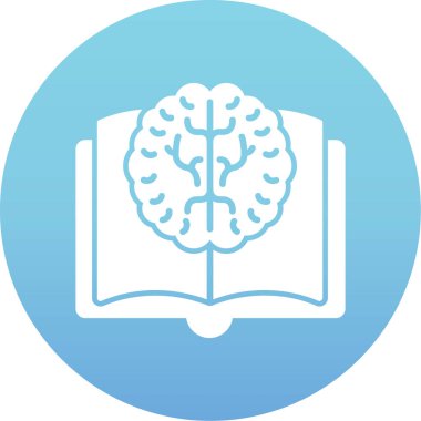 Kitap. Web simgesi basit illüstrasyon