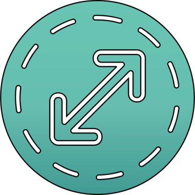 Yol tabelası. vektör illüstrasyonu