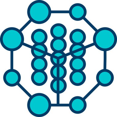 ağın vektör illüstrasyonu