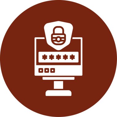 Hacker ikonu. Web için hacker simgelerinin basit vektör illüstrasyonu