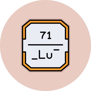 Bir simgenin vektör illüstrasyonu