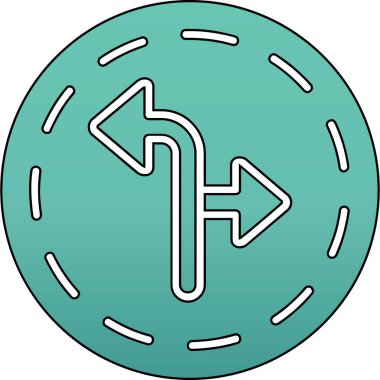 ok simgesi vektör illüstrasyonu