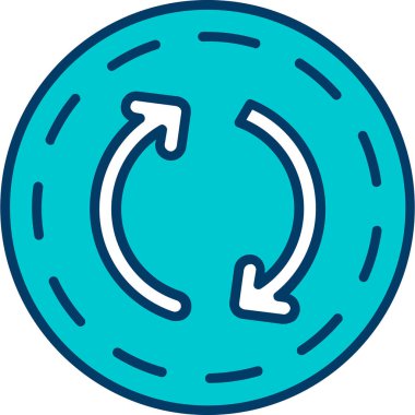 Oklar. Web simgesi basit illüstrasyon