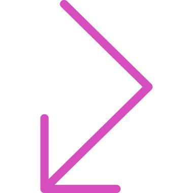 Sol ok. Web simgesi basit illüstrasyon