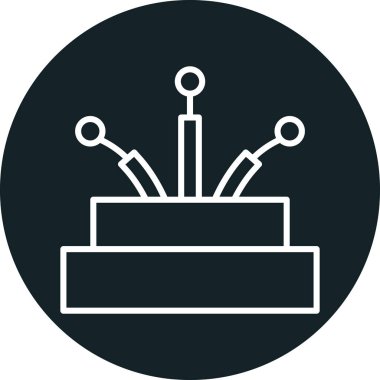 doğum günü pastası simgesi tasarımı