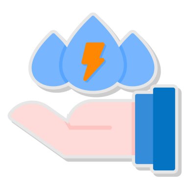 enerji tasarruf simgesi vektör illüstrasyon tasarımı