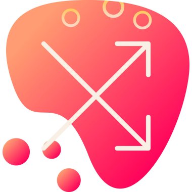 Bir kalp ile kırmızı ve beyaz arkaplan vektör illüstrasyonu