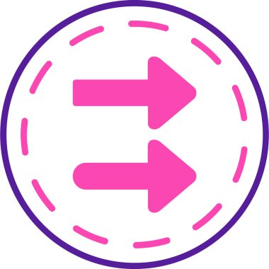 Oklar. Web simgesi basit tasarım