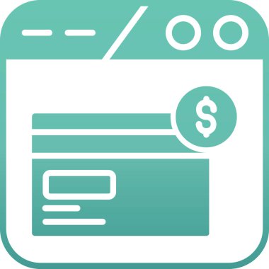 Dolar banknotu. Basit tasarım