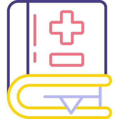 Hastane Simgesi Vektör İllüstrasyonu