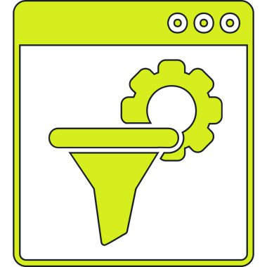 Modern bir mutfak karıştırıcısının vektör simgesi