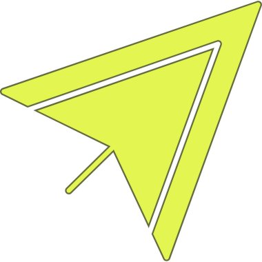 Bir karikatür kağıt okunun vektör çizimi