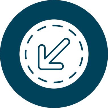 ok simgesi vektör illüstrasyonu