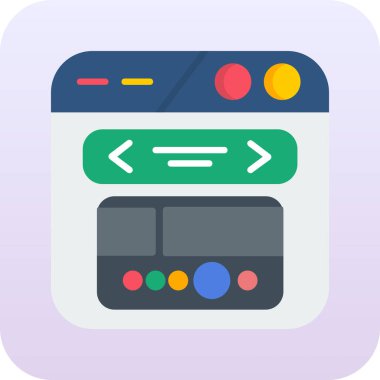 mobil uygulaması vektör simgesi