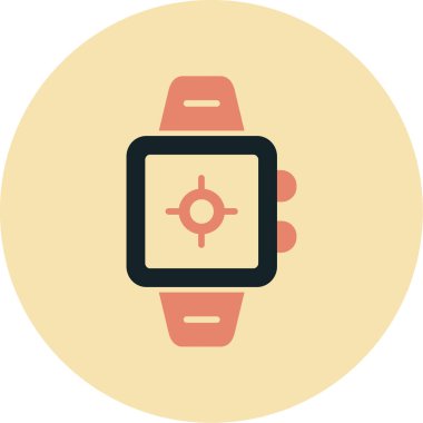 akıllı saat vektör simgesi