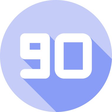 909 modern simgenin vektör illüstrasyonu