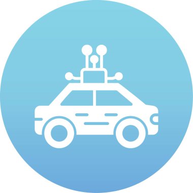 - Araba. Web simgesi basit illüstrasyon