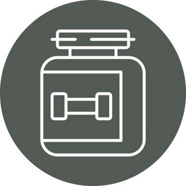 şişe simgesi vektör illüstrasyonu