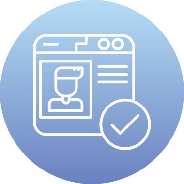 seo modern simgesinin vektör illüstrasyonu