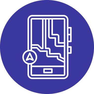 Vektör Mobil simge illüstrasyonu