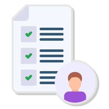 İş. Web simgesi basit illüstrasyon