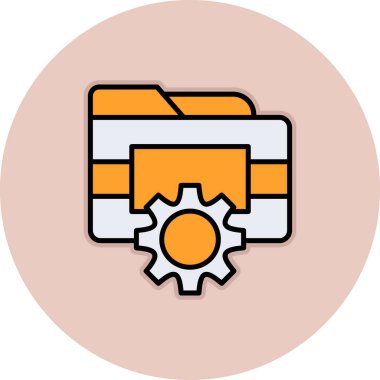 seo modern simgesinin vektör illüstrasyonu