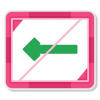 Bir işaretin vektör simgesi haç şeklinde