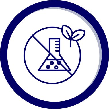 Modern simgenin vektör illüstrasyonu