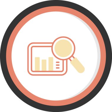 seo modern simgesinin vektör illüstrasyonu