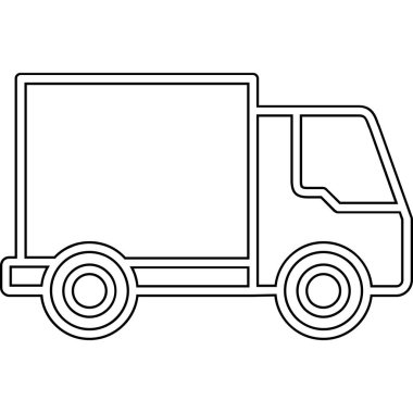 kamyon simgesi çizimi