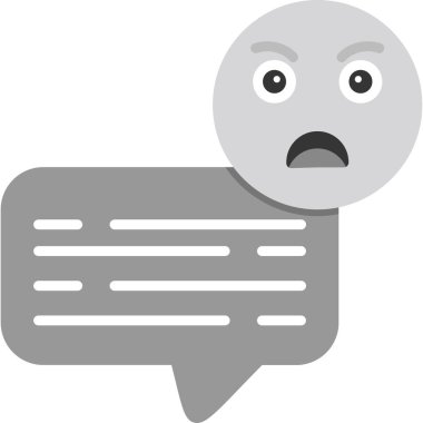 metin iletisi vektör illüstrasyon tasarımı ile konuşma balonu simgeleri