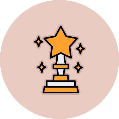 kupa simgesi vektör illüstrasyonu