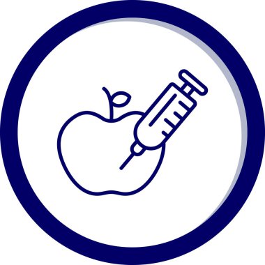 Modern simgenin vektör illüstrasyonu