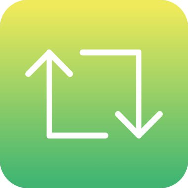 web ve mobil uygulaması tasarımı, ok logo kavramı için beyaz arka plan üzerinde izole ok simge vektör