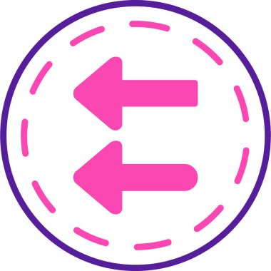 ok simgesi vektör illüstrasyonu