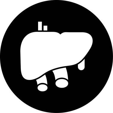 Vektör yiyecek ve sağlık simgesi