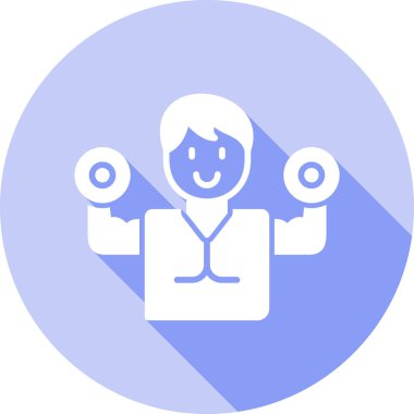 İnsan simgesinin vektör illüstrasyonu