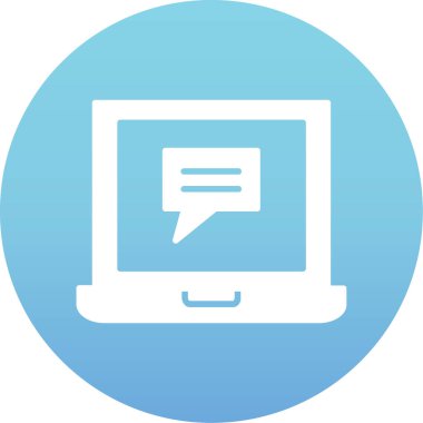 bilgisayar simgesi vektör illüstrasyonu