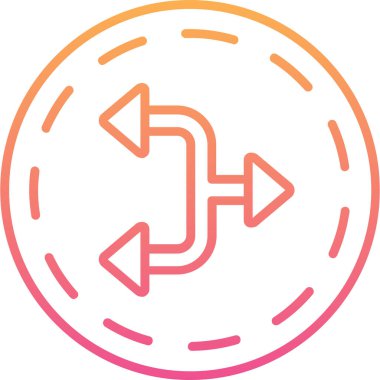 seo modern simgesinin vektör illüstrasyonu