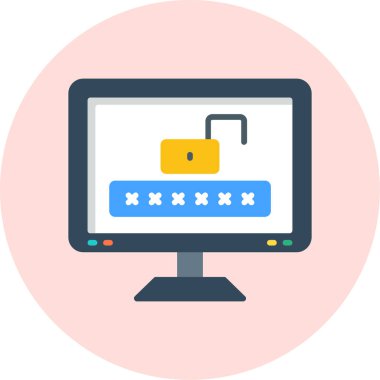 bilgisayar simgesi, vektör illüstrasyonu