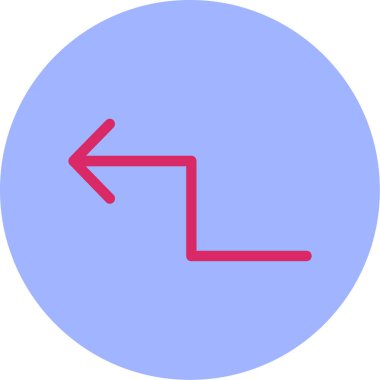 Ok. Web simgesi basit illüstrasyon