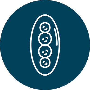 Modern simgenin vektör illüstrasyonu