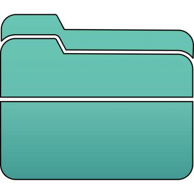 Dosya. Web simgesi basit illüstrasyon