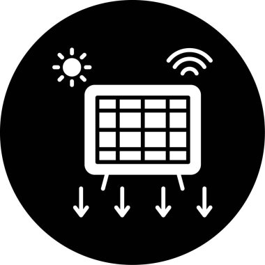 İş için Web simgesi. Vektör çizim