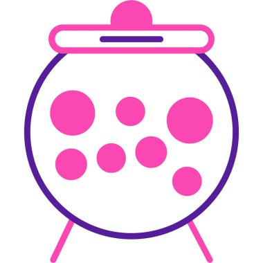 Top bowling ikonu ana hatlarıyla